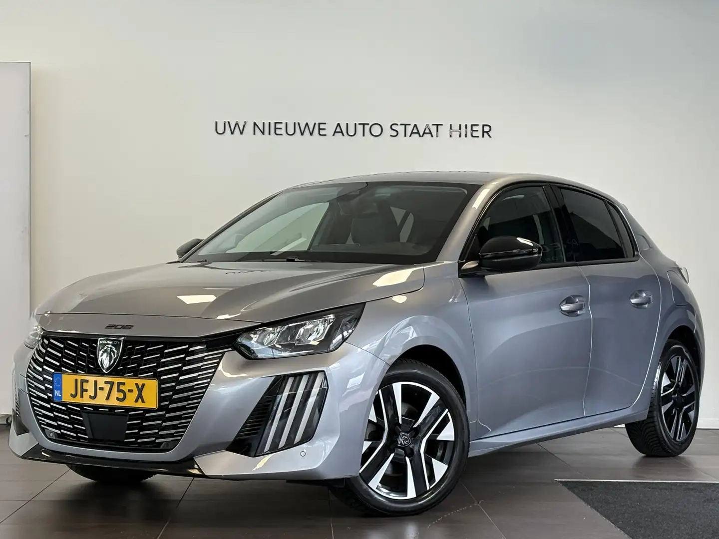 Peugeot 208 Allure Pack 1.2 Turbo 100pk | ADAPTIVE CRUISE | KE Gris - 2