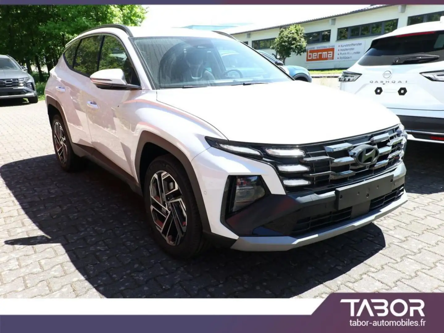 Hyundai TUCSON 1.6 HEV 215 DCT Prime Matrix 19P Blanc - 2