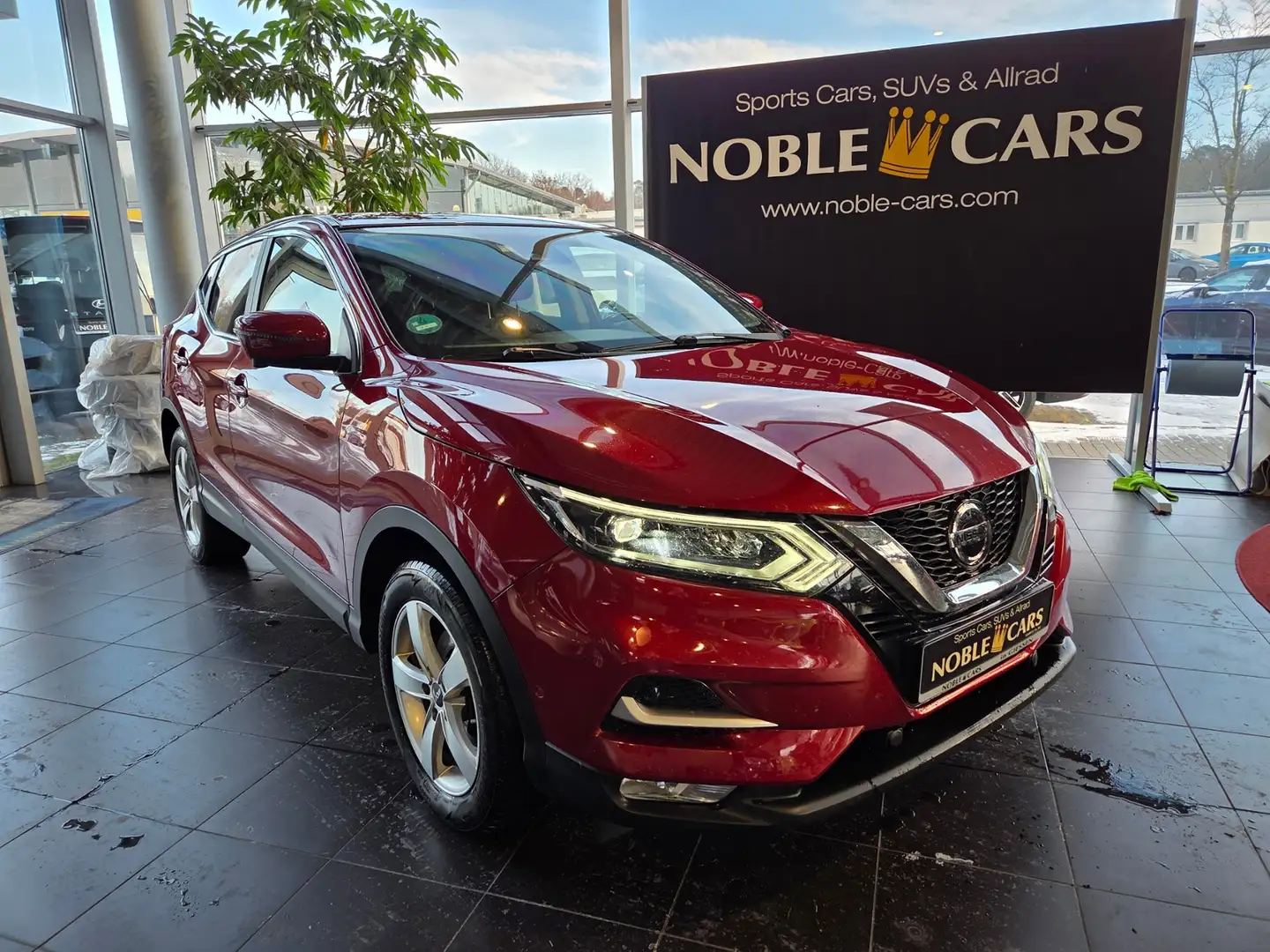 Nissan Qashqai N-Connecta AHK LED NAV 360° SHZ ALU Rot - 1