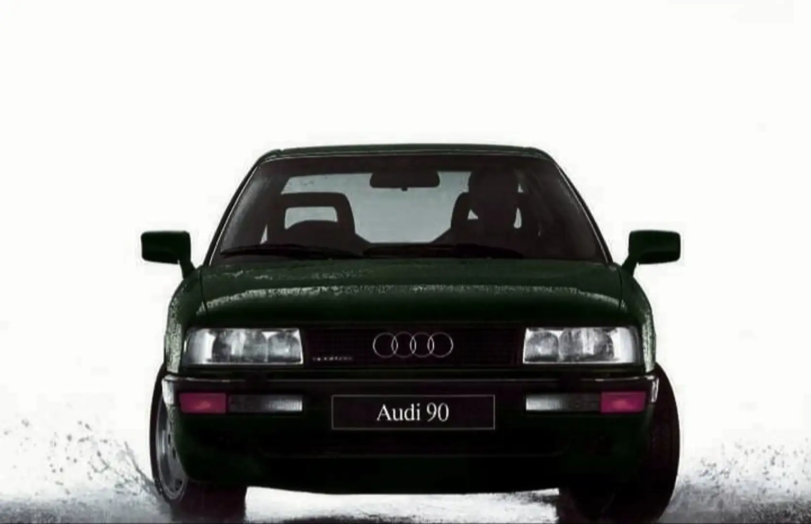 Audi 90 2.0 20V Quattro   5 cilindri Negro - 2