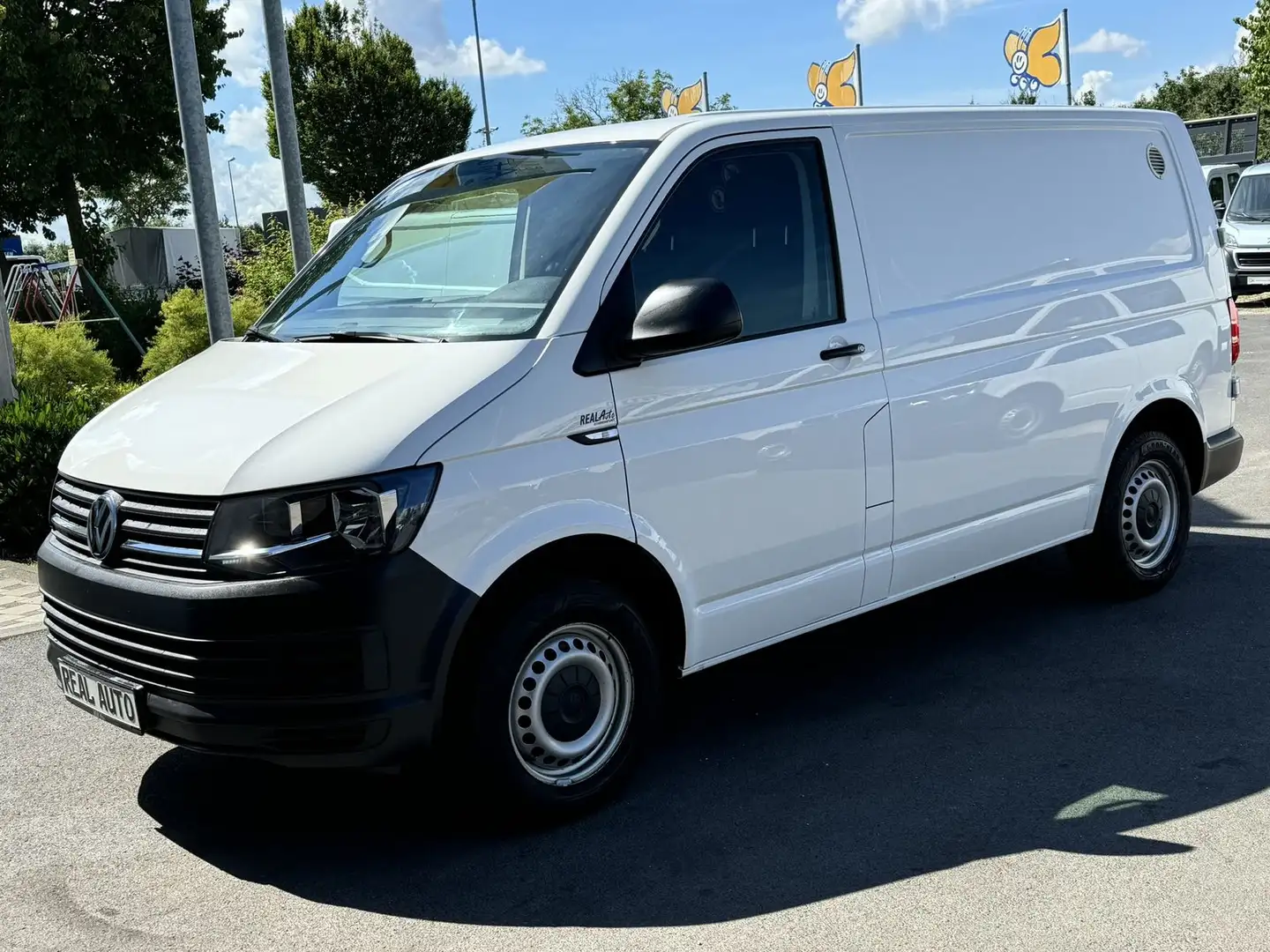Volkswagen T6 Transporter Kasten 2.0TDI PDC*Klima*Flügeltür Blanc - 2