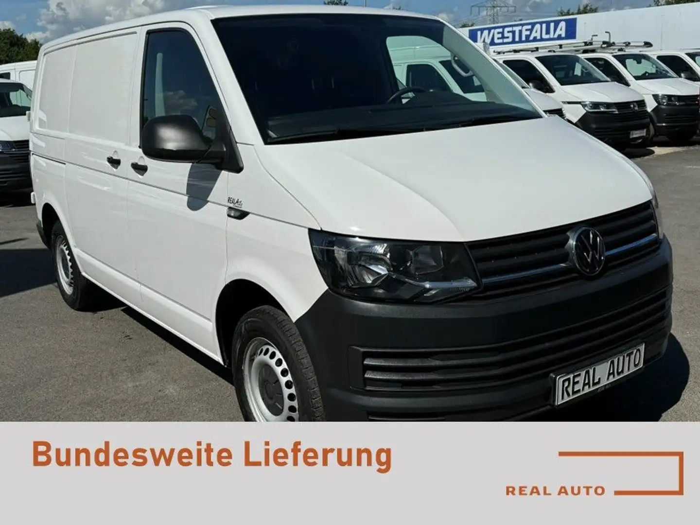 Volkswagen T6 Transporter Kasten 2.0TDI PDC*Klima*Flügeltür Blanc - 1
