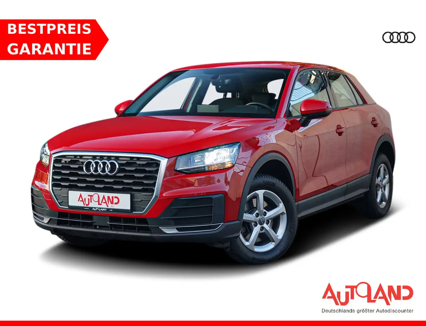 Audi Q2 1.0 TFSI Klima Navi LED Digitales Cockpit Rot - 1