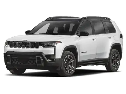 White 2026 Jeep Cherokee Overland 4WD SUV / Crossover Four-Wheel Drive Continuously Variable Transmission