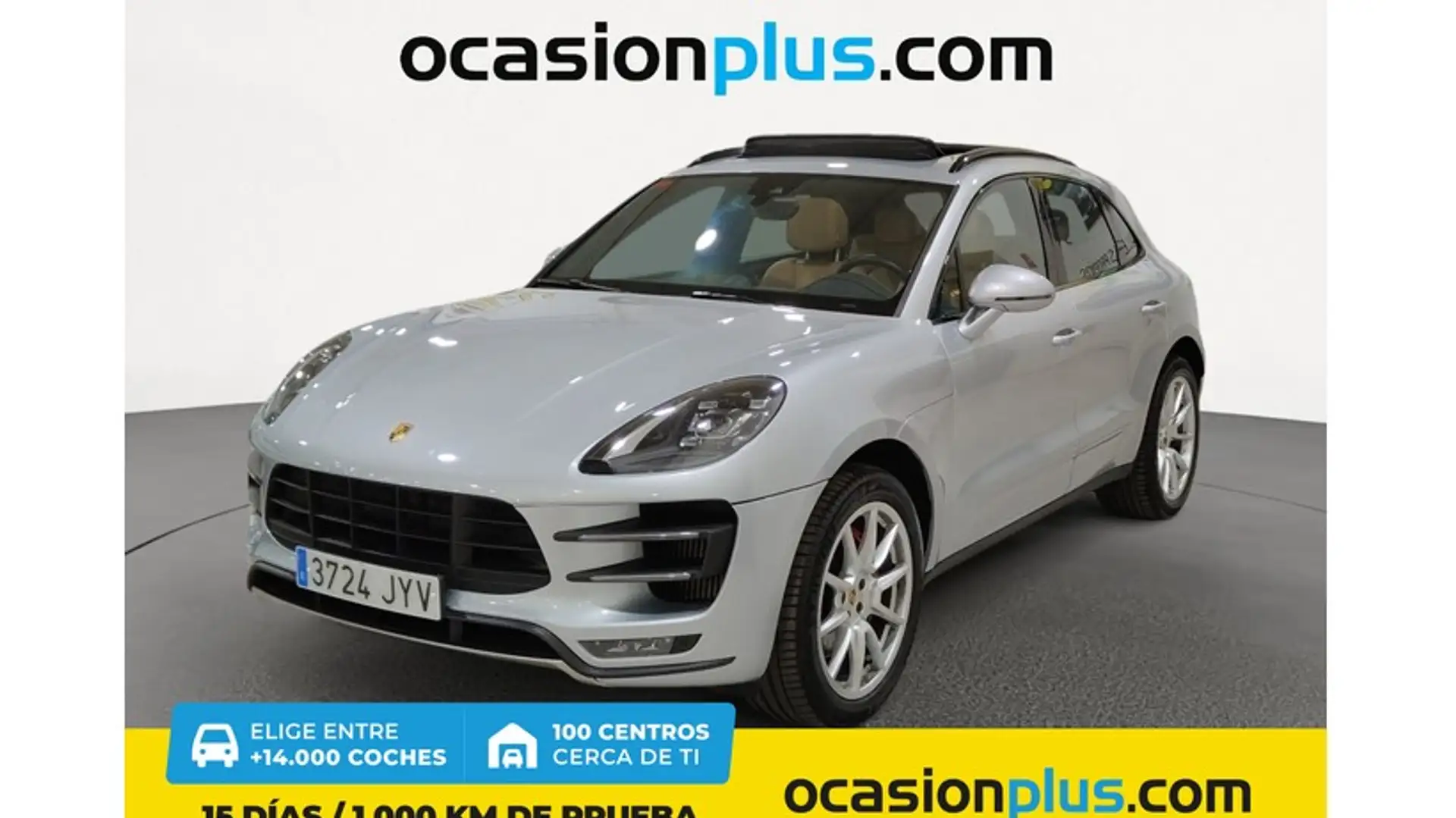 Porsche Macan Turbo Aut. Argent - 1
