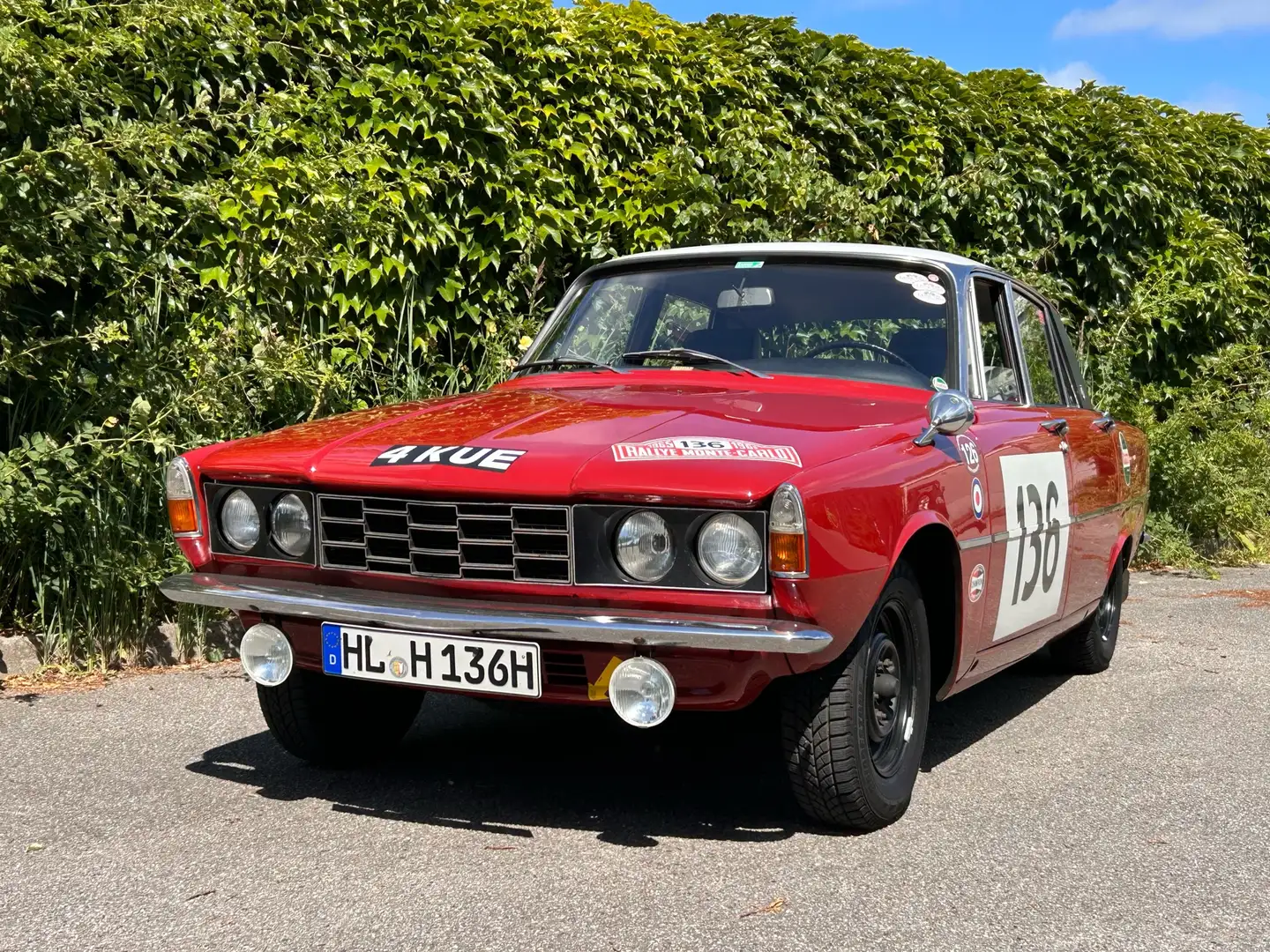 Austin Sonstige Rover 2000 TC Rallye Rot - 1