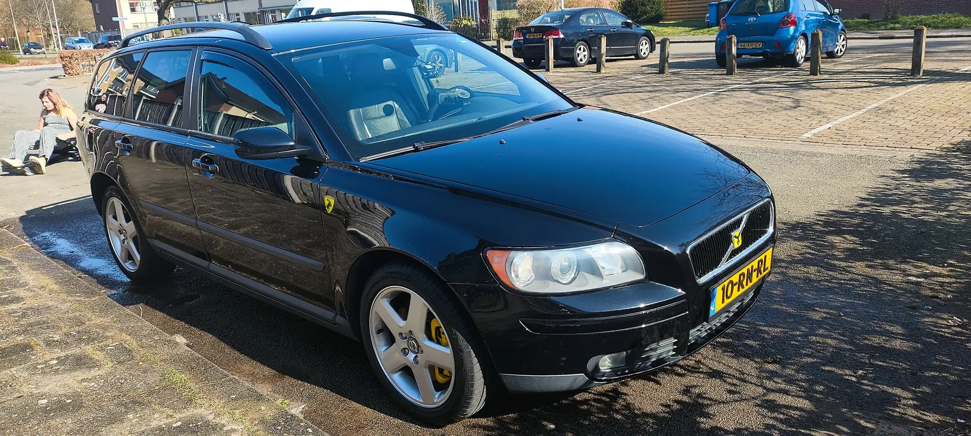 Volvo V50 V50 2.5 T5 Kinetic Zwart - 1
