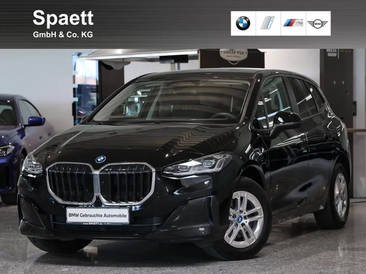 BMW 225 e xDrive Active Tourer Adp.LED 360° HUD DrivAssPro Noir - 1