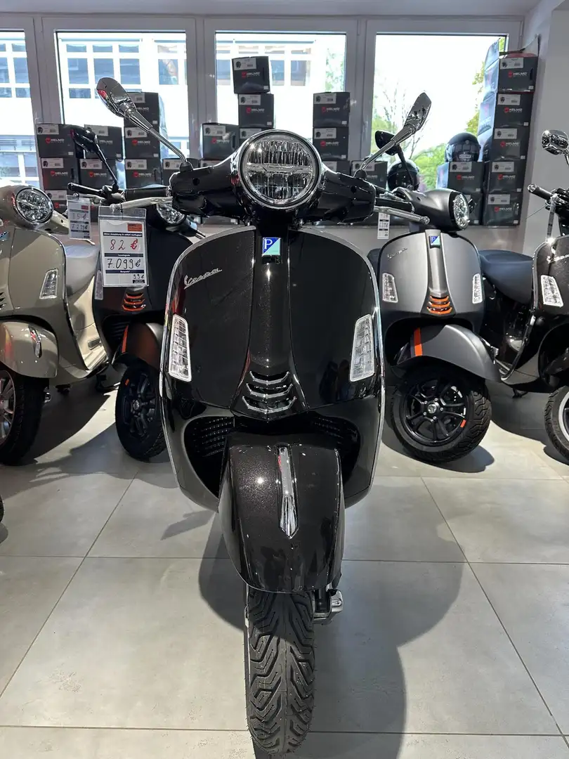 Vespa GTS Super 300 SUPER E5 NERO CONVINTO XN2 Negru - 2