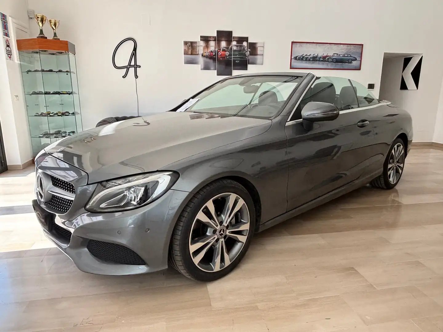 Mercedes-Benz C 220 Cabrio d Premium Automic 170CV Niebieski - 1