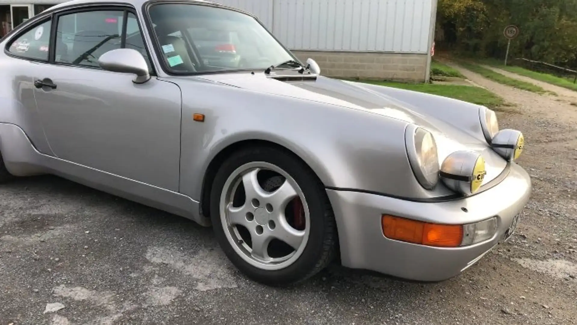 Porsche 911 Turbo 3.3 930 (964 body kit) Grijs - 1