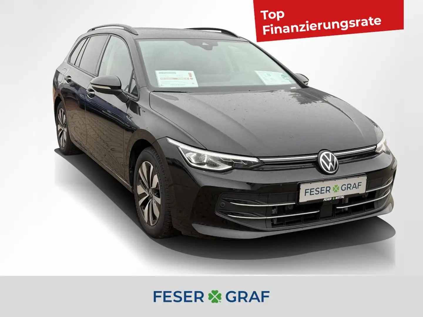 Volkswagen Golf VIII Variant 2.0 TDI Goal DSG AHK/Matrix/ACC/Sitzh Schwarz - 1