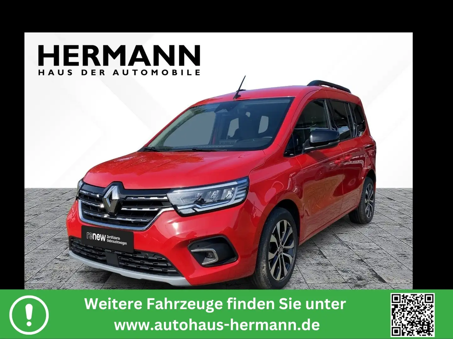 Renault Kangoo III 1.5 BLUE dCi 95 Intens CAM*LED*NAVI Rood - 1