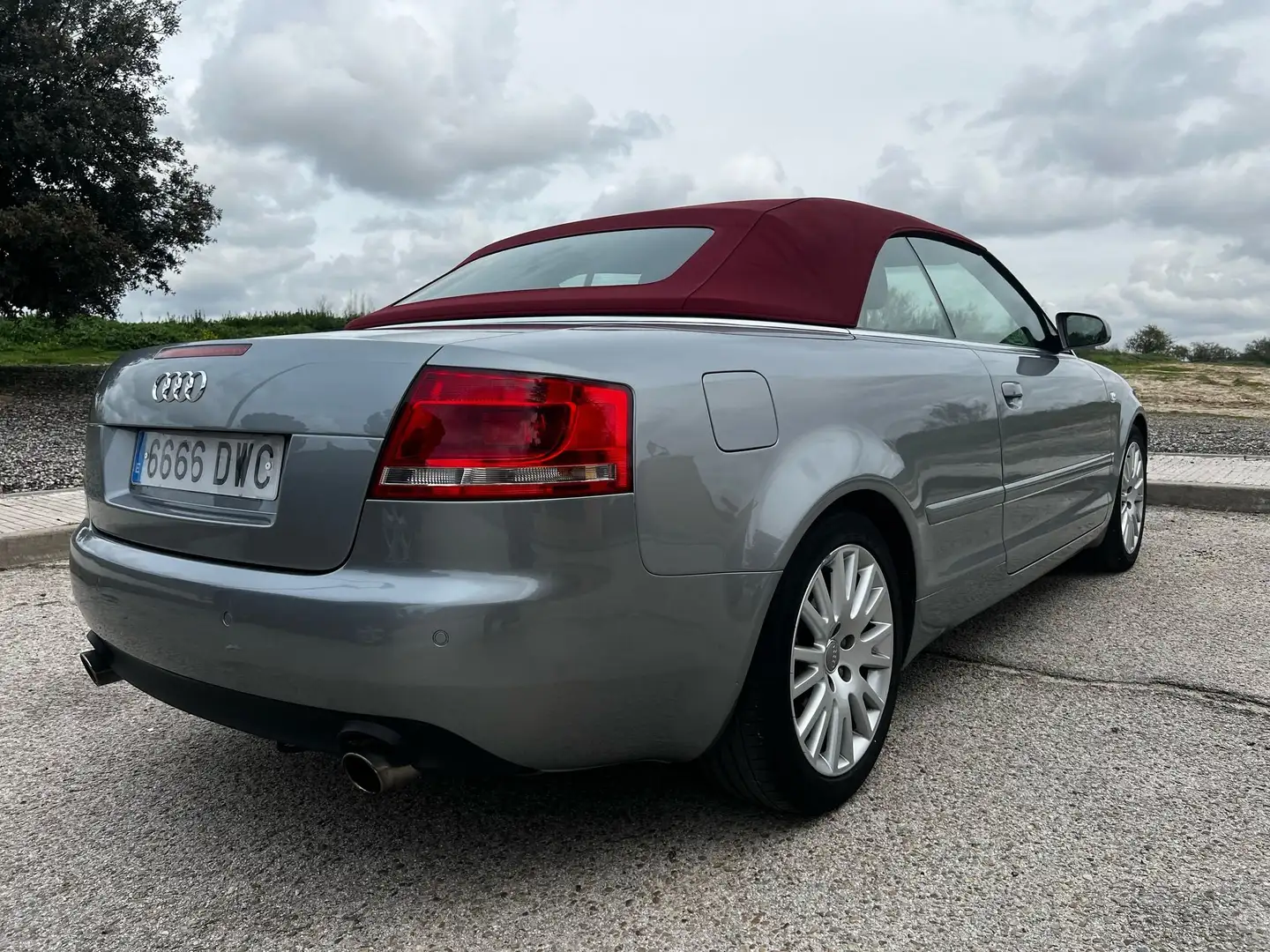 Audi A4 A4 2.0 TFSI Multitronic cabrio Gris - 2