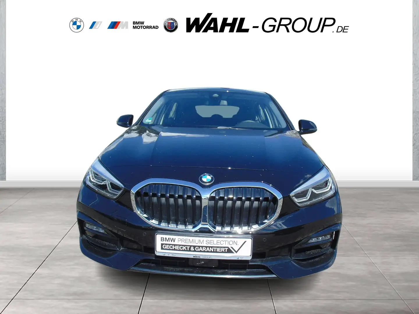 BMW 116 i SPORT LINE LC PLUS LED GRA PDC DAB WLAN Zwart - 2