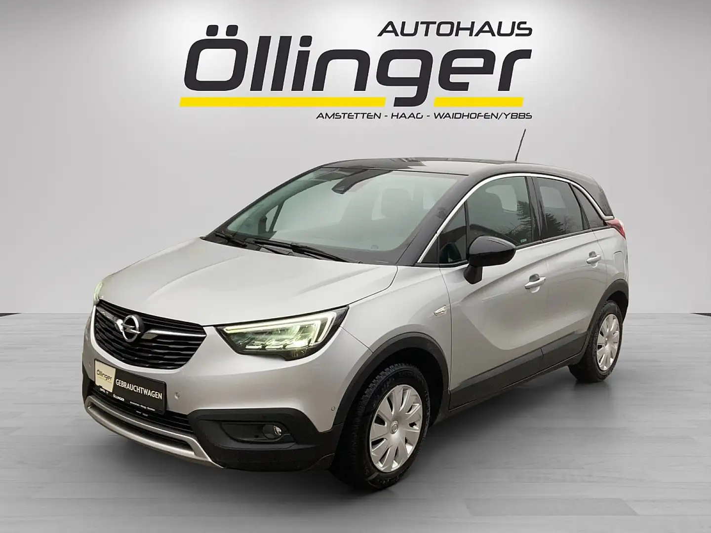 Opel Crossland X 1,2 Innovation + LED + AHV + WR  uvm! Silber - 1