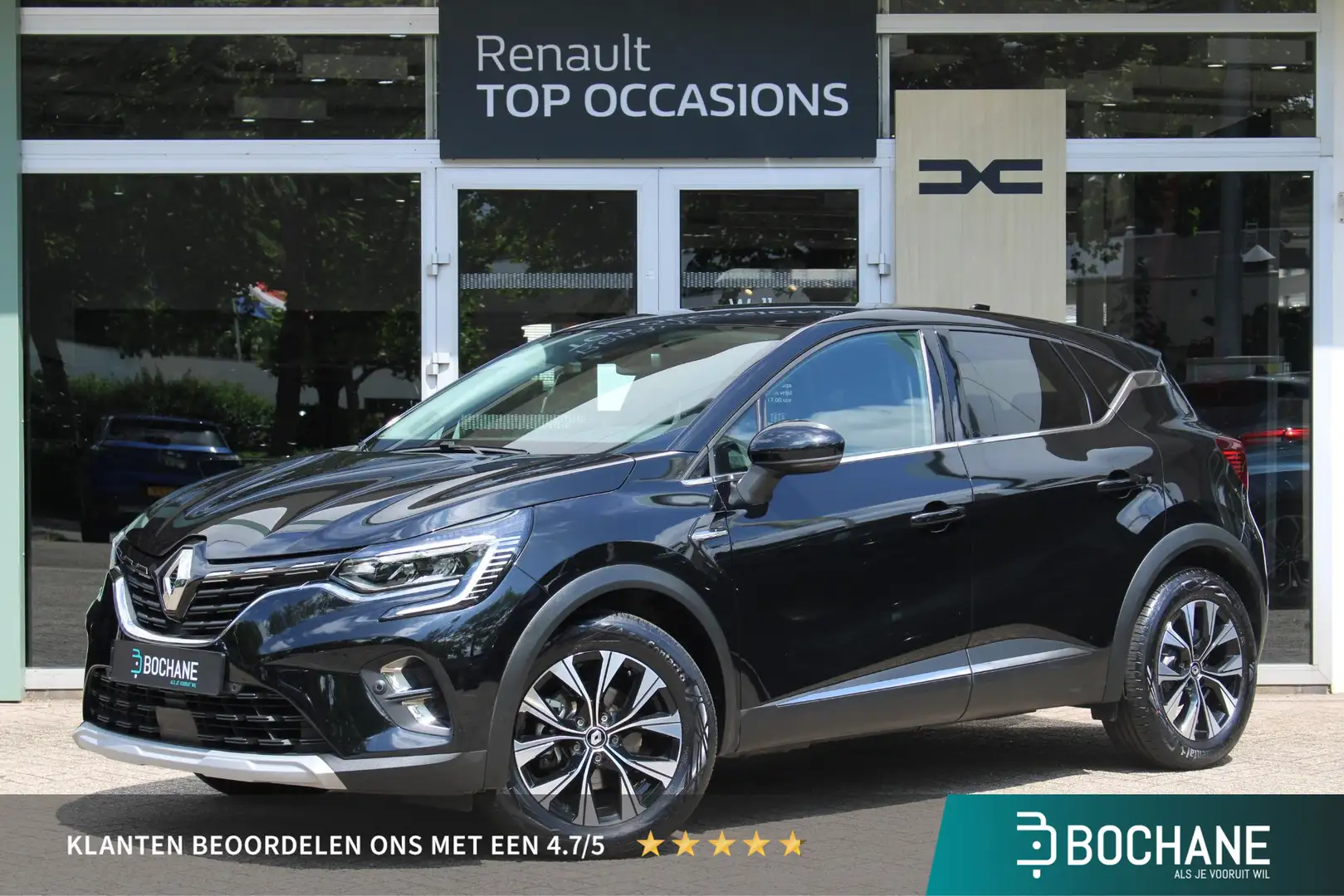 Renault Captur 1.6 E-Tech Hybrid 145 Intens Zwart - 1
