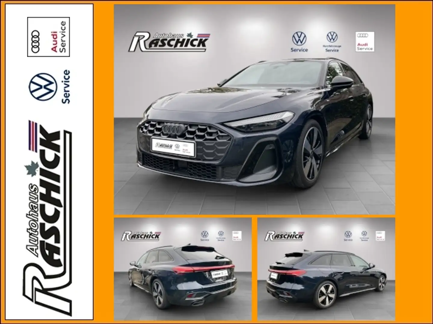 Audi A5 Avant 2.0 TFSI S-Tronic S-Line Navi LED Klima Bleu - 1