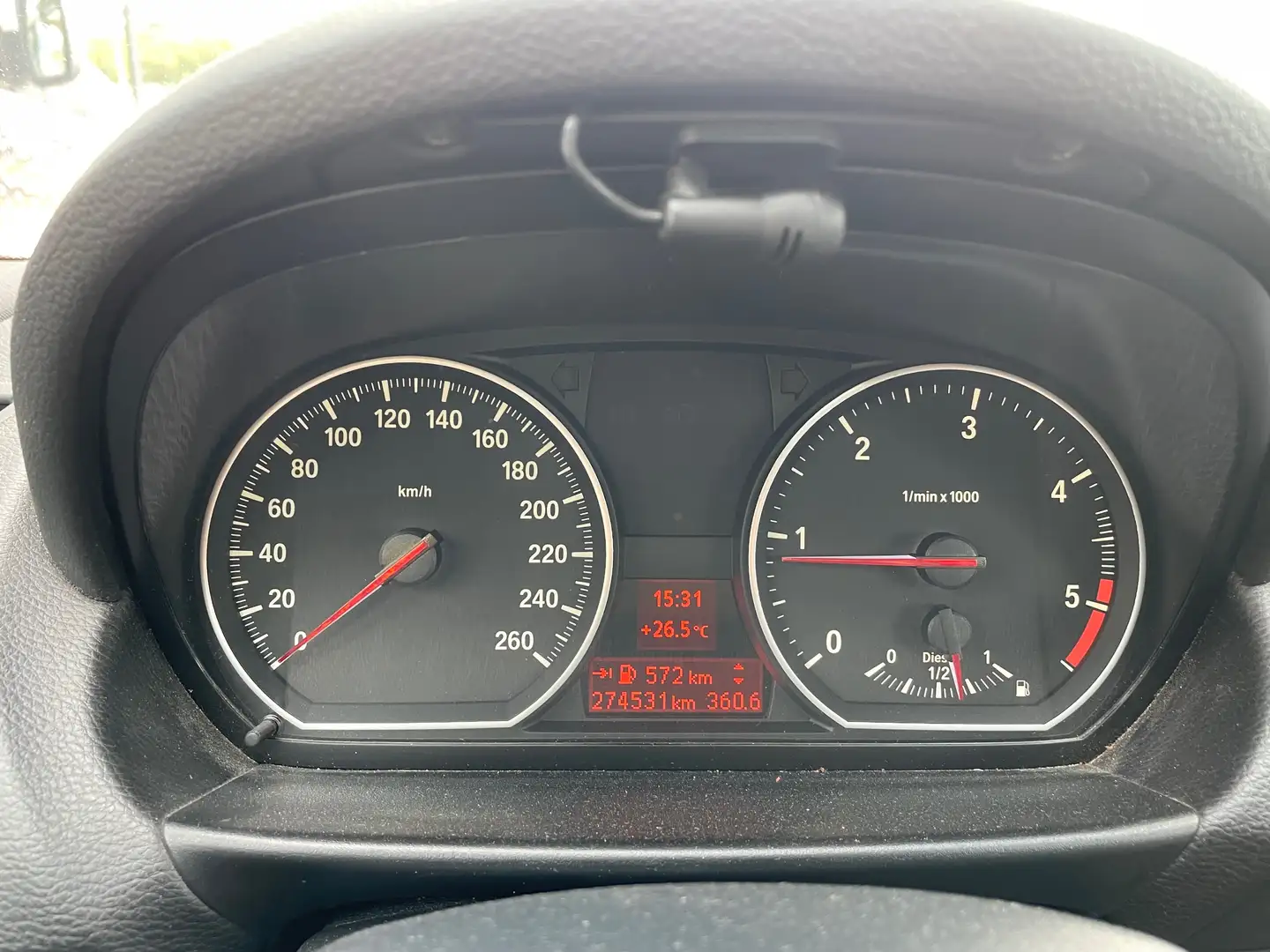 BMW 120 120d Coupé Rojo - 2