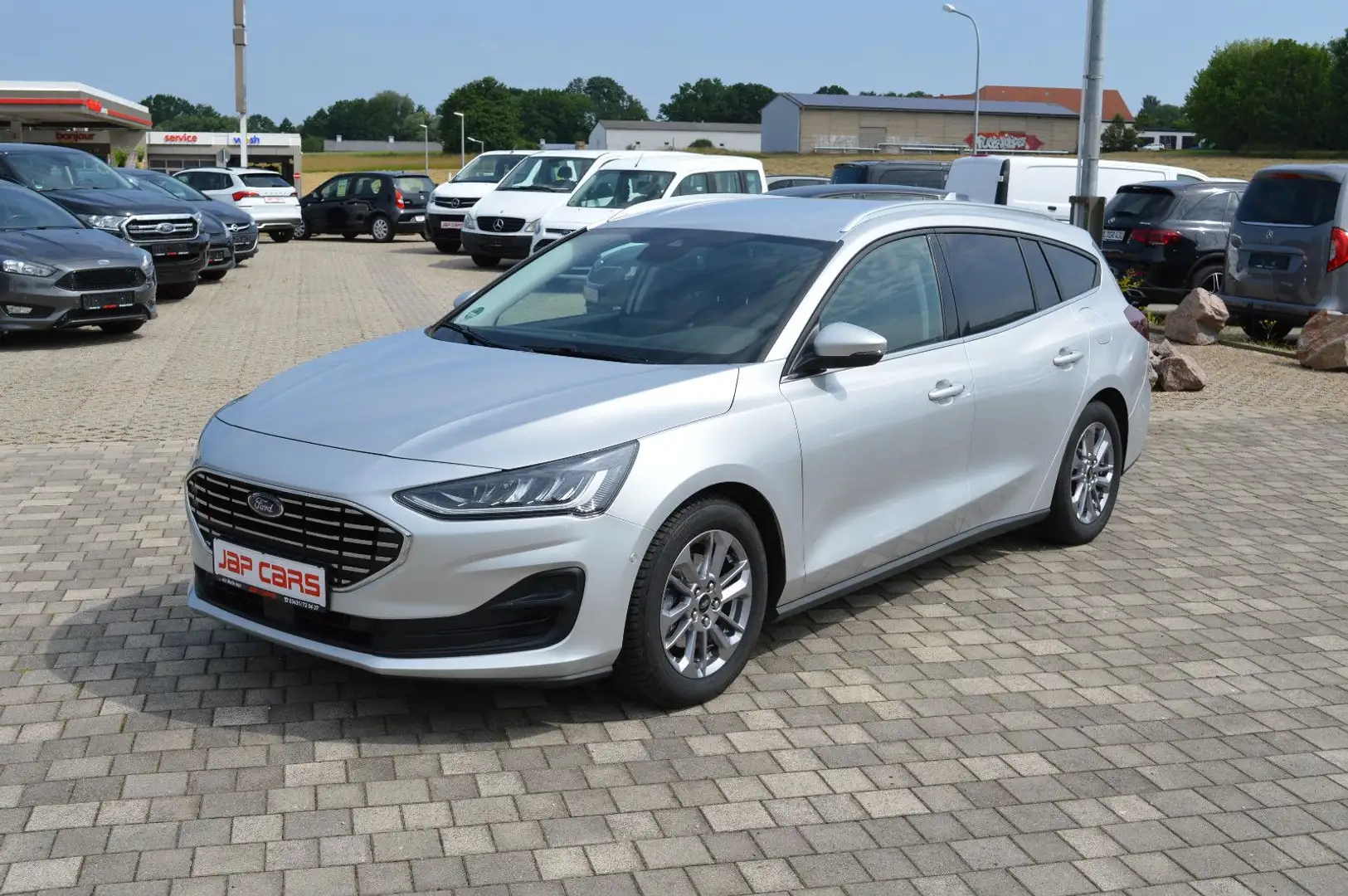 Ford Focus 1.5 EcoBlue Titanium X Silber - 1