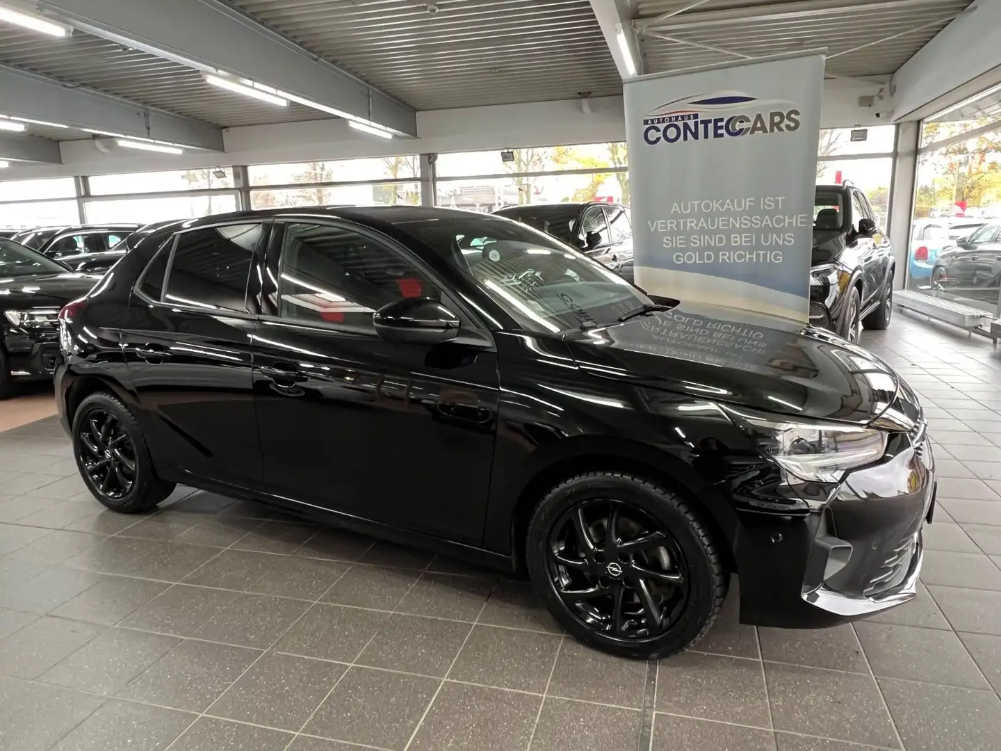 Opel Corsa F 1.2 Turbo GS Line Keyless Open+Park&GO Schwarz - 1