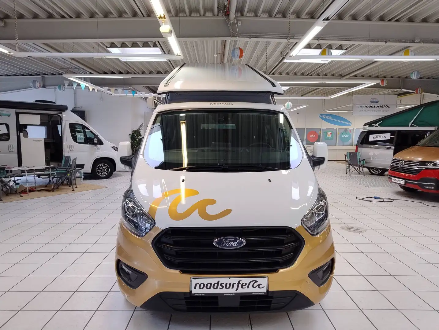 Ford Transit Custom Nugget Plus Weiß - 2