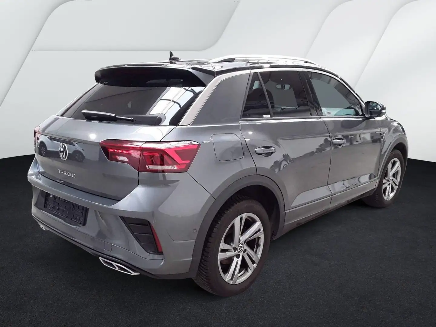 Volkswagen T-Roc 1.5 TSI DSG R-Line Navi LEDPlus DAB+ Front Grau - 2
