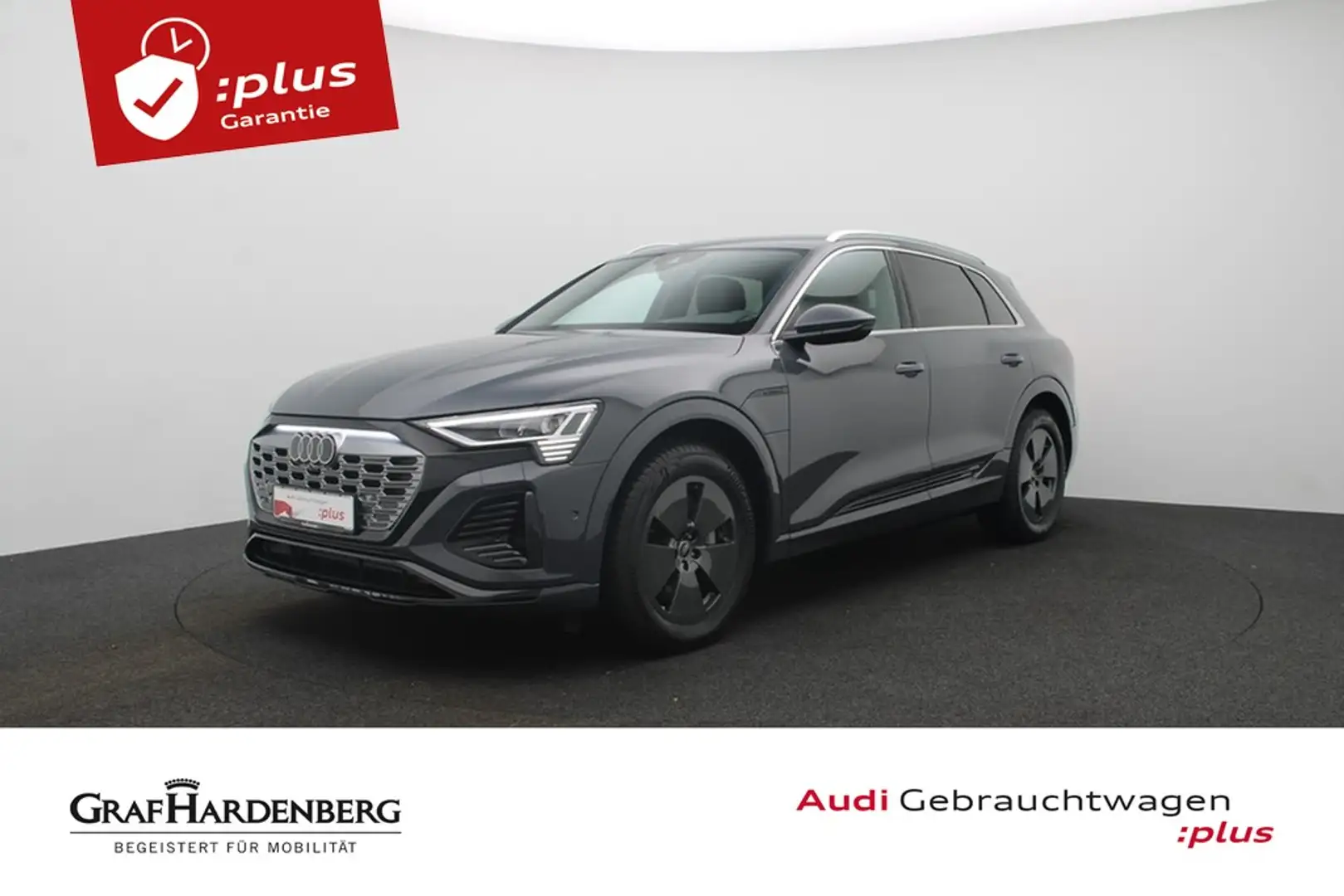 Audi Q8 e-tron 55 quattro S line Matrix Navi ACC Gris - 1