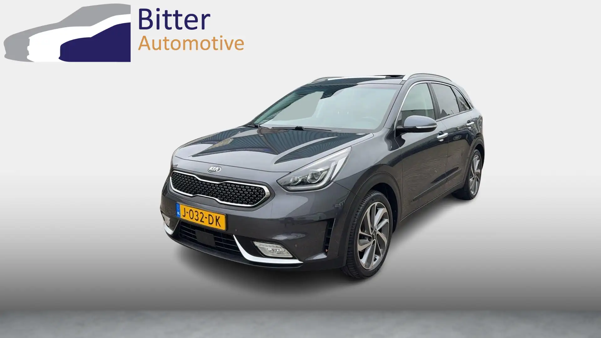 Kia Niro 1.6 GDi Hybrid ExecutiveLine Leder/Schuifdak/Trekh Gris - 1