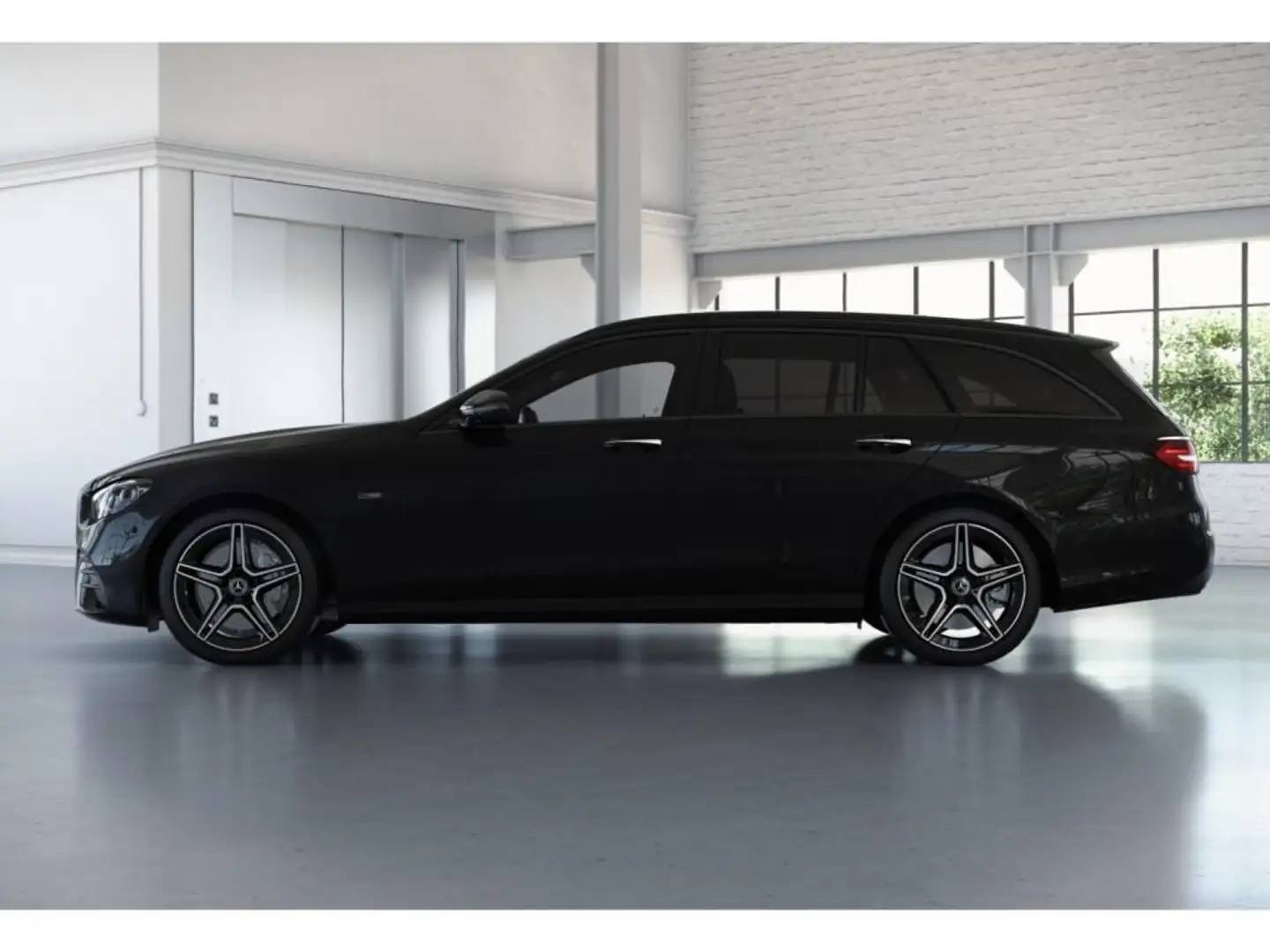 Mercedes-Benz E 300 de 4M T AMG MBUX+M-LED+360°+AHK+Distro Schwarz - 2