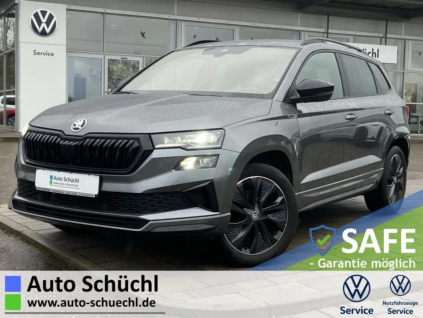 Skoda Karoq 2.0 TSI DSG 4x4 Sportline 18"+EL.HECK+NAVI Grau - 1