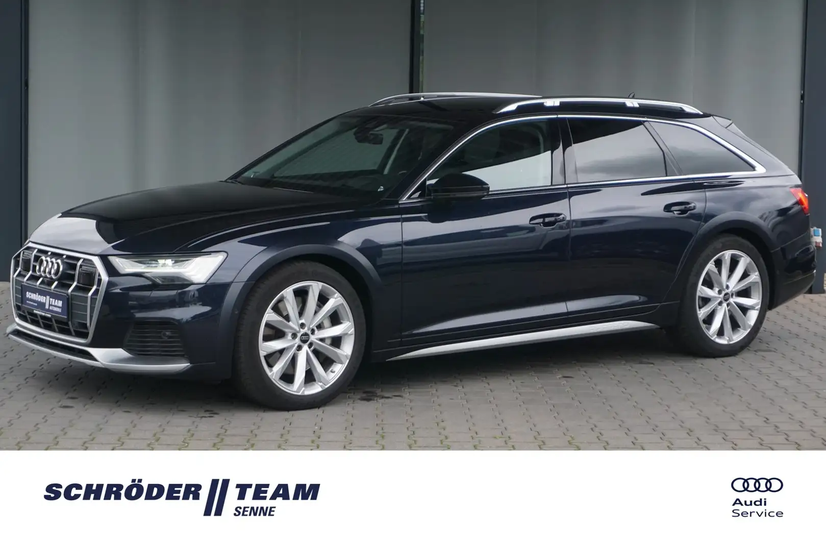 Audi A6 allroad 55 TDI quattro tipronic Pano HuD AHK St Blau - 1