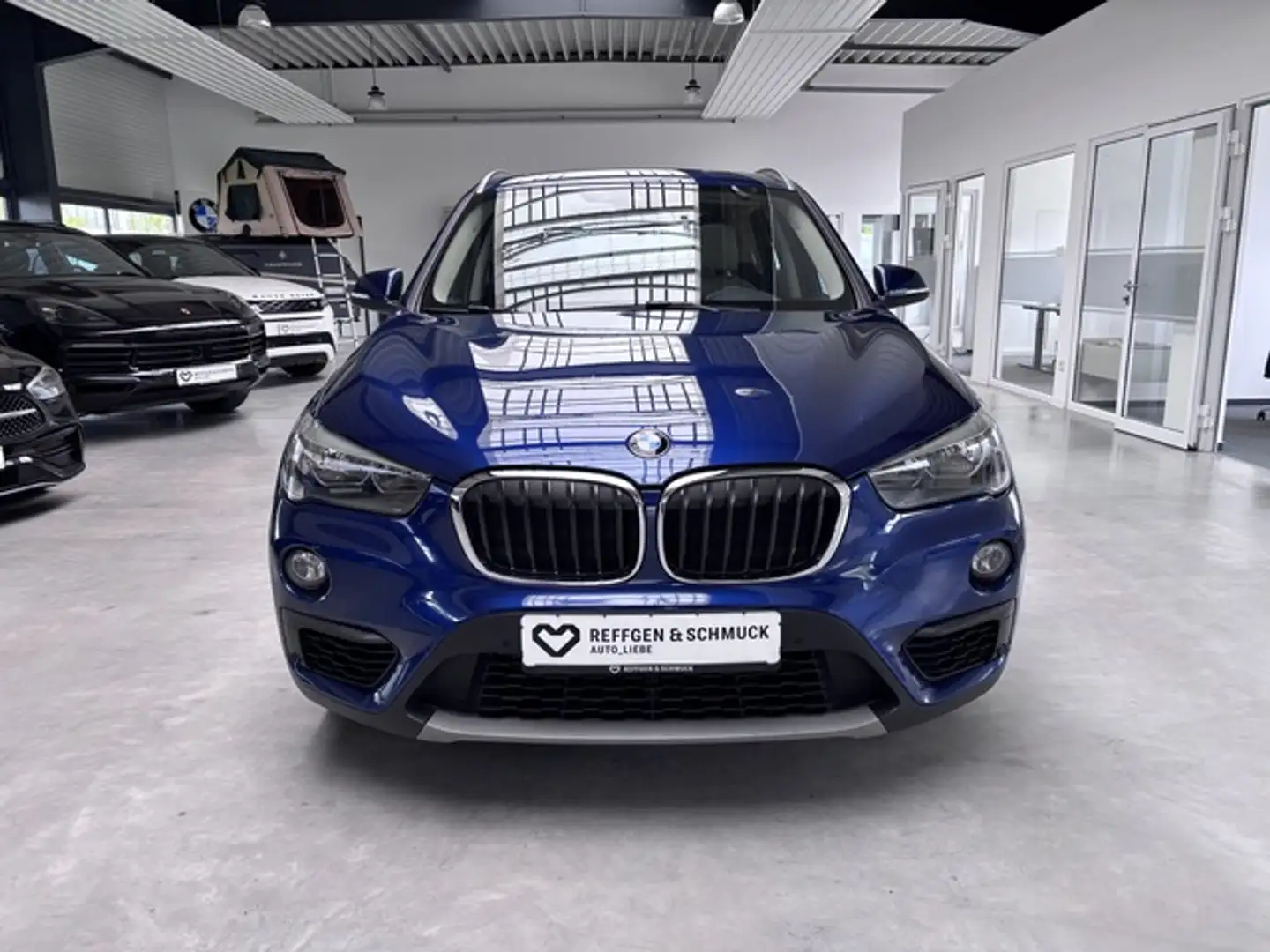 BMW X1 ADVANTAGE AUTOMATIK++KLIMA+LEDER+NAV+PANO+TÜV Bleu - 2