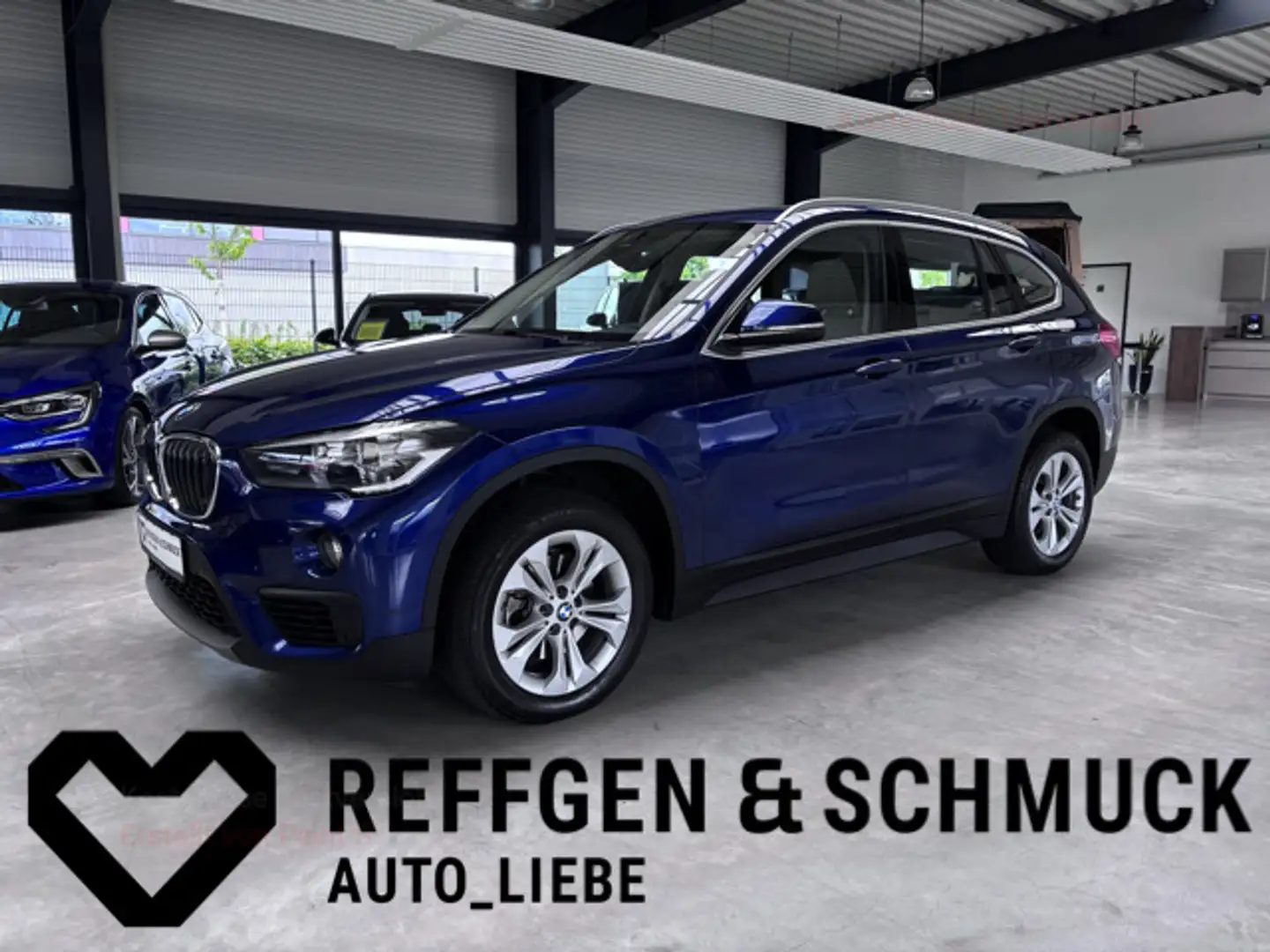 BMW X1 ADVANTAGE AUTOMATIK++KLIMA+LEDER+NAV+PANO+TÜV Bleu - 1