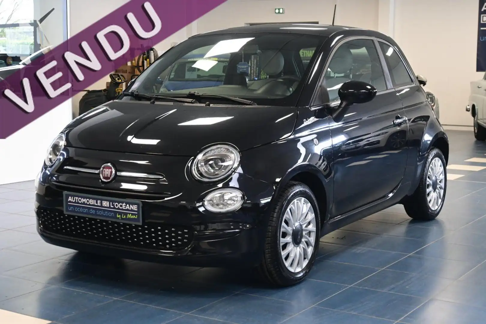 Fiat 500 MY22 1.0 70 ch Hybride BSG S/S Dolcevita Zwart - 1