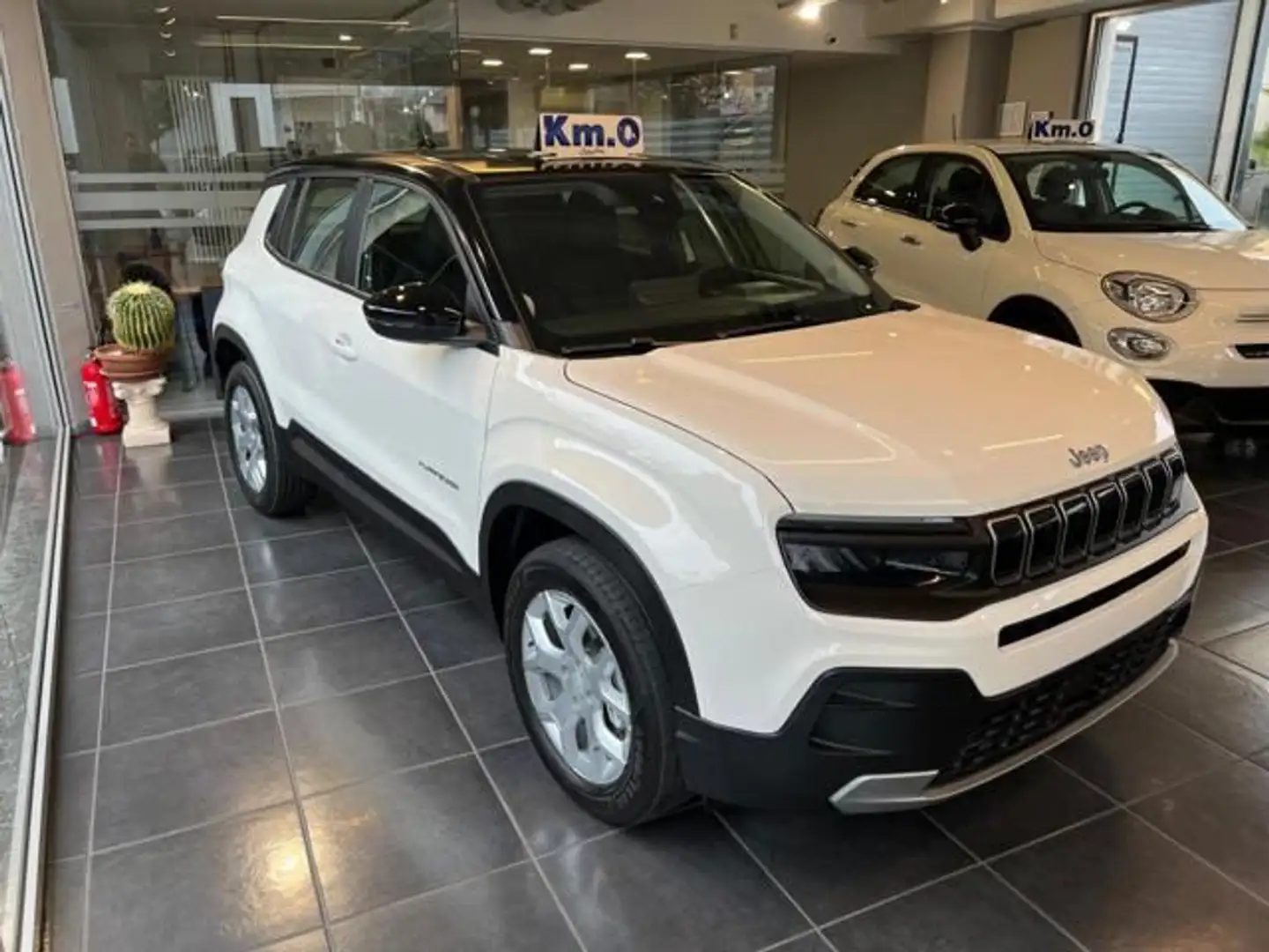 Jeep Avenger 1.2 Turbo Altitude Bicolore - Km Zero Bianco - 2