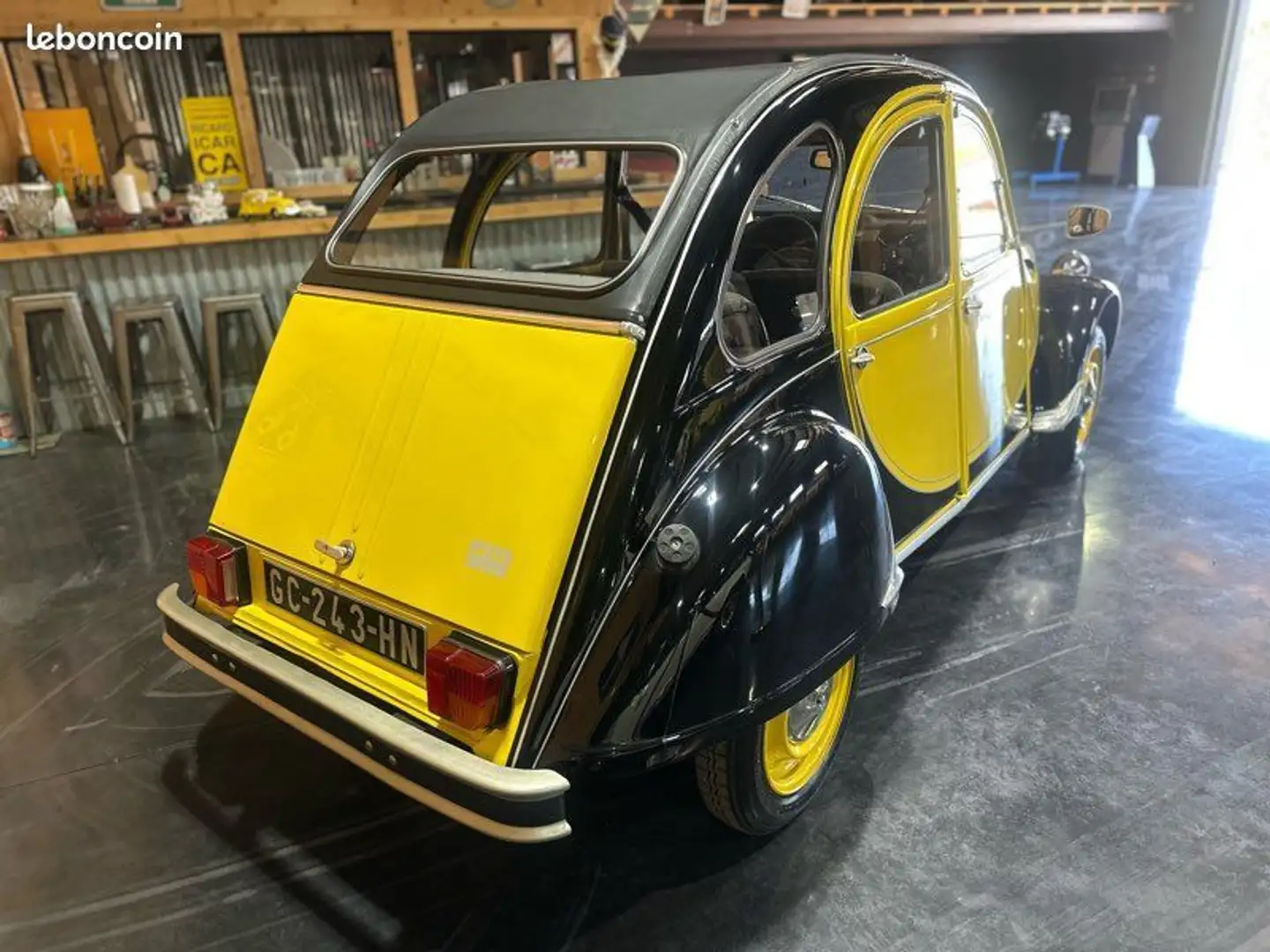 Citroen 2CV 2 CV 2cv6 charleston jaune hélios 65000km žuta - 2
