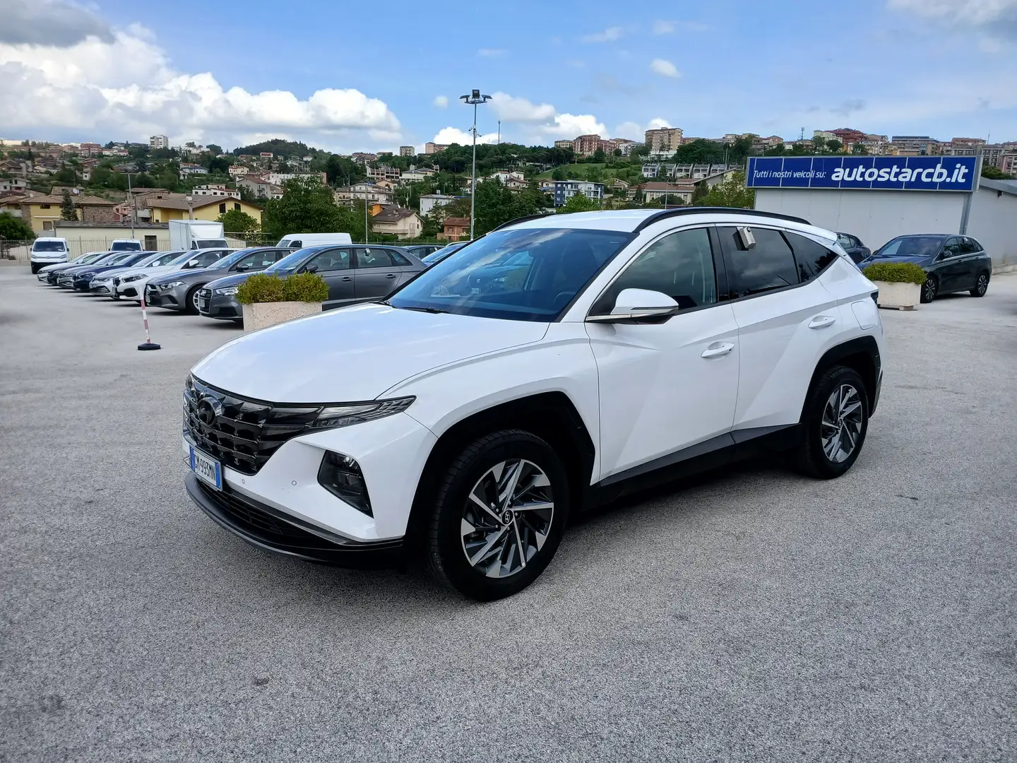 Hyundai TUCSON HYUNDAI TUCSON 1.6 CRDI 116CV XLINE 2023 Bianco - 1
