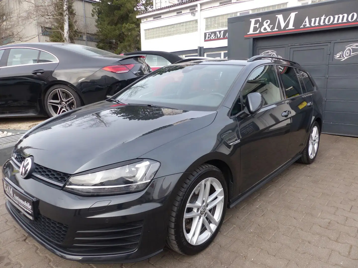 Volkswagen Golf VII Variant GTD Automatik*ACC*NAVI*XENON* Gris - 1