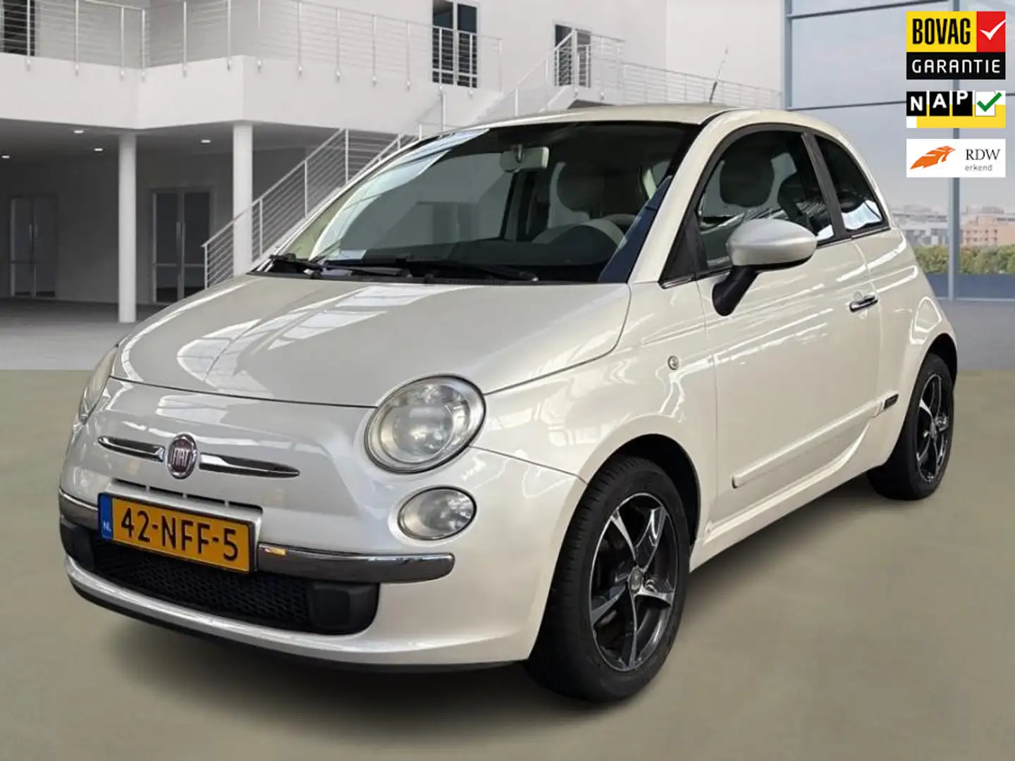 Fiat 500 1.2 Pop 1e Eigenaar 52.800 km +NAP NL-auto Wit - 1