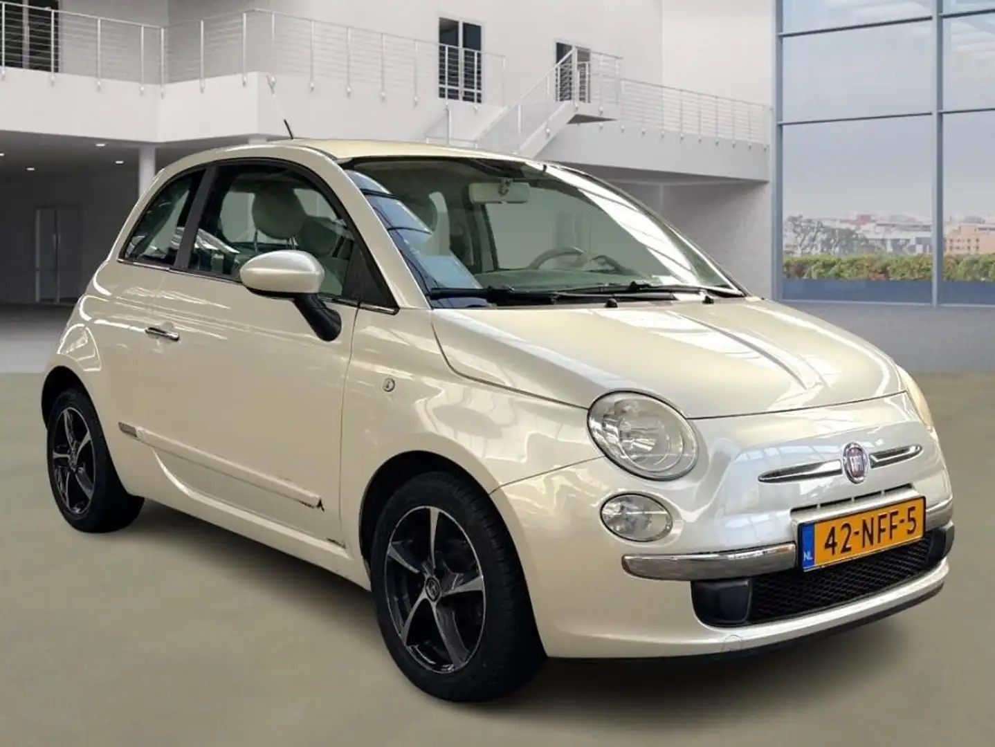 Fiat 500 1.2 Pop 1e Eigenaar 52.800 km +NAP NL-auto Wit - 2