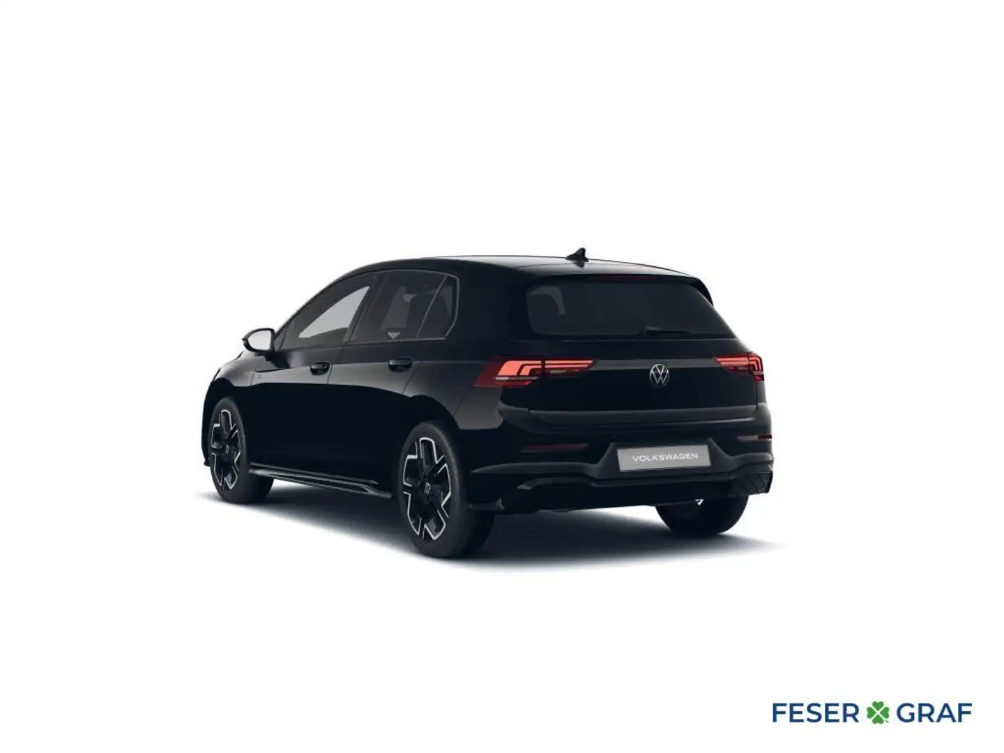 Volkswagen Golf R-Line 1,5 eTSI DSG Schwarz - 2