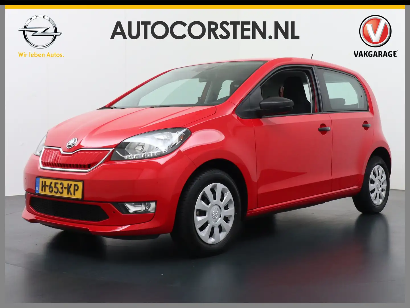 Skoda Citigo e-iV EV 36kWh Climate Control Cruise Control Bluet Rood - 1
