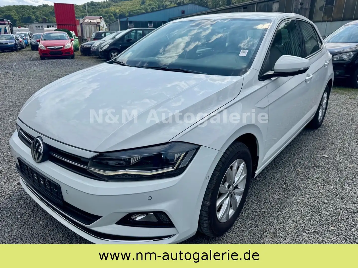 Volkswagen Polo VI Highline*2.Hand*Automatik*42tkm* Weiß - 1