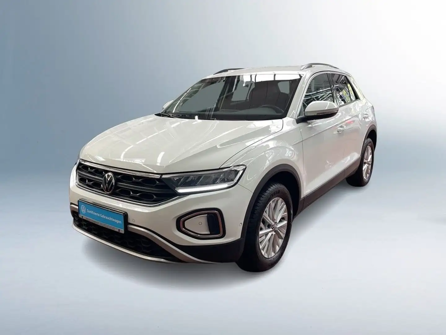 Volkswagen T-Roc 1.0 TSI Life Navi LED SHZ PDC DAB+ Weiß - 2