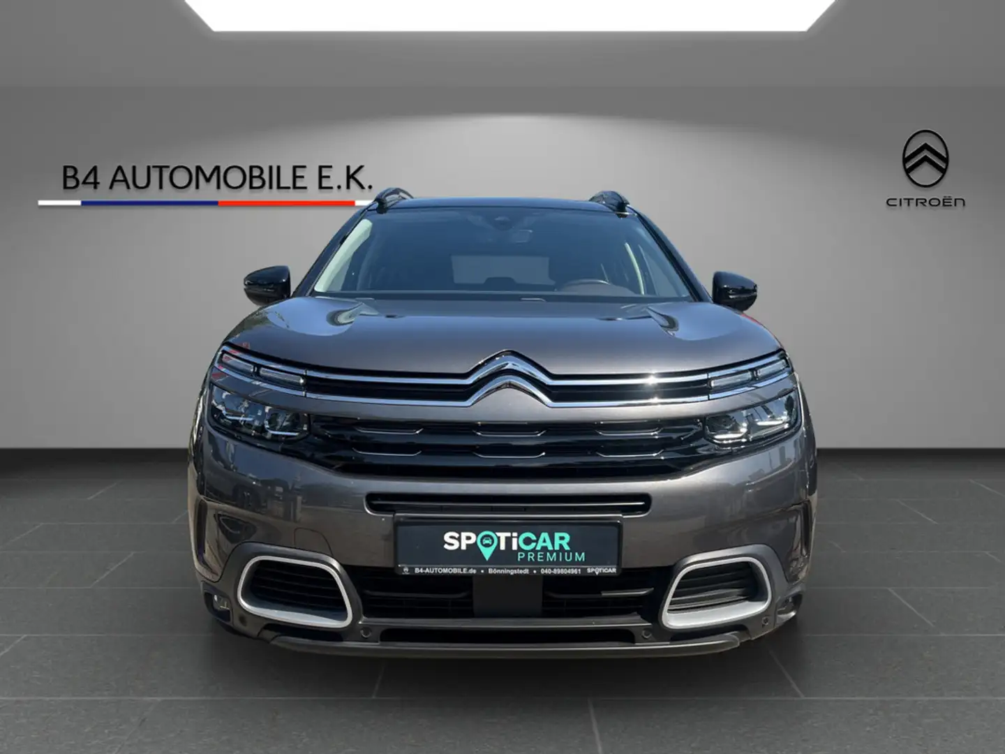 Citroen C5 Aircross 1.6 Shine Pack Hybrid Leder AHK Grau - 2