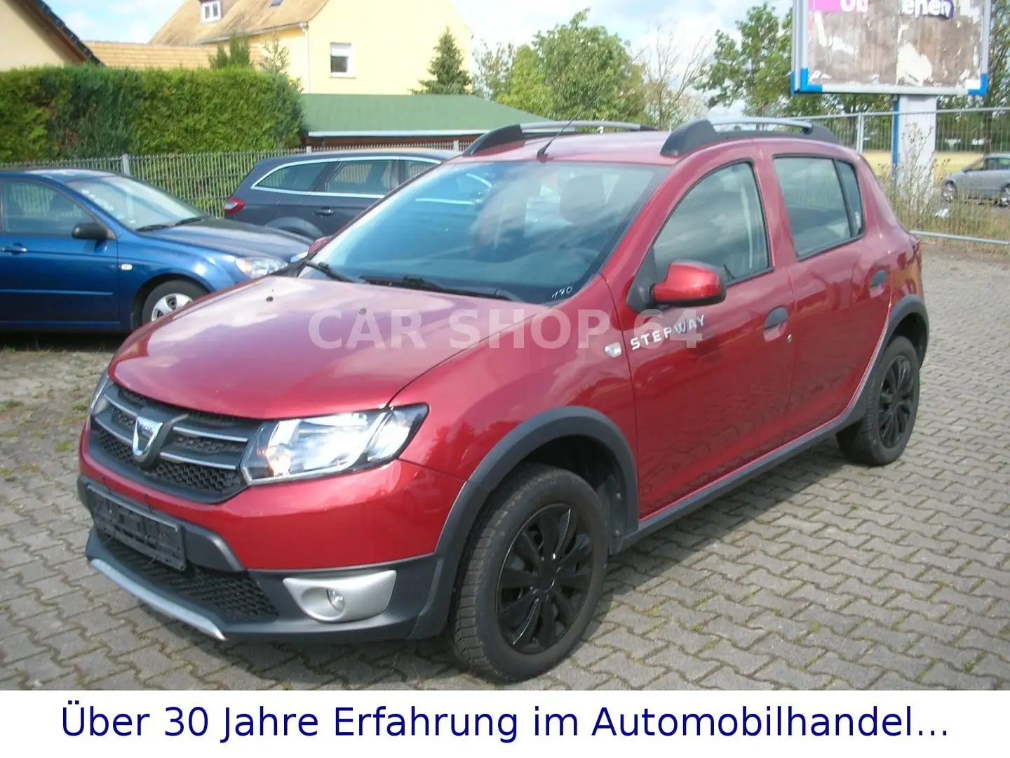Dacia Sandero II Stepway Prestige  -NAVI/TEMPOMAT/PDC- Roşu - 1