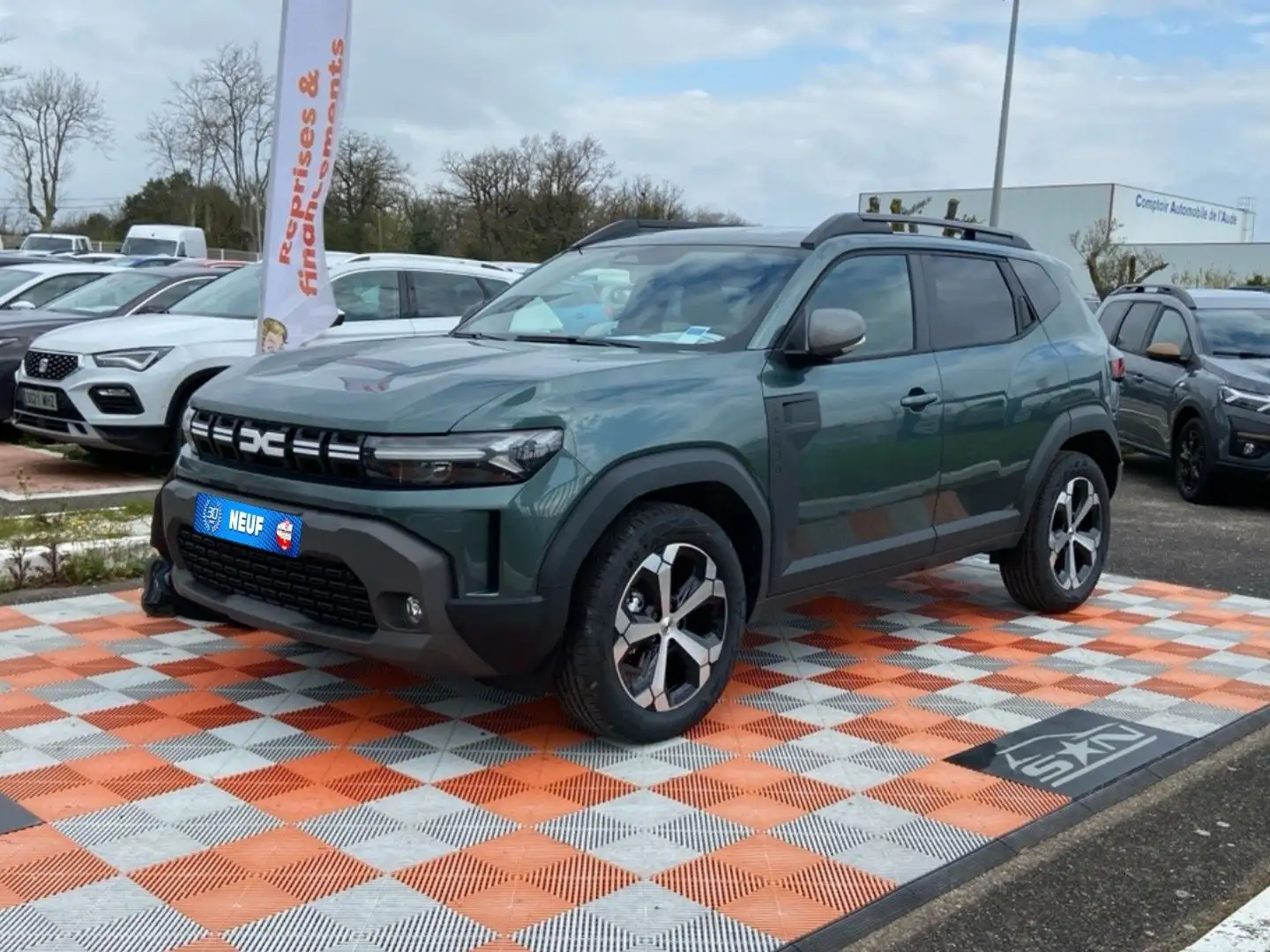Dacia Duster ECO-G 100 BV6 4X2 JOURNEY Si¨ges AV Chauffants Vert - 1