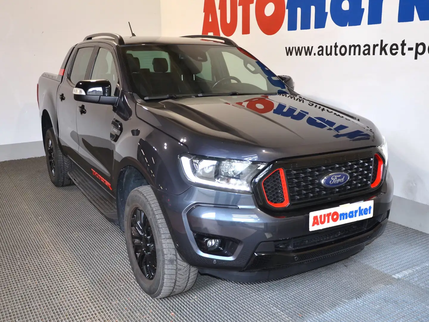Ford Ranger 2.0 TDCI 4WD THUNDER Auto Gris - 2