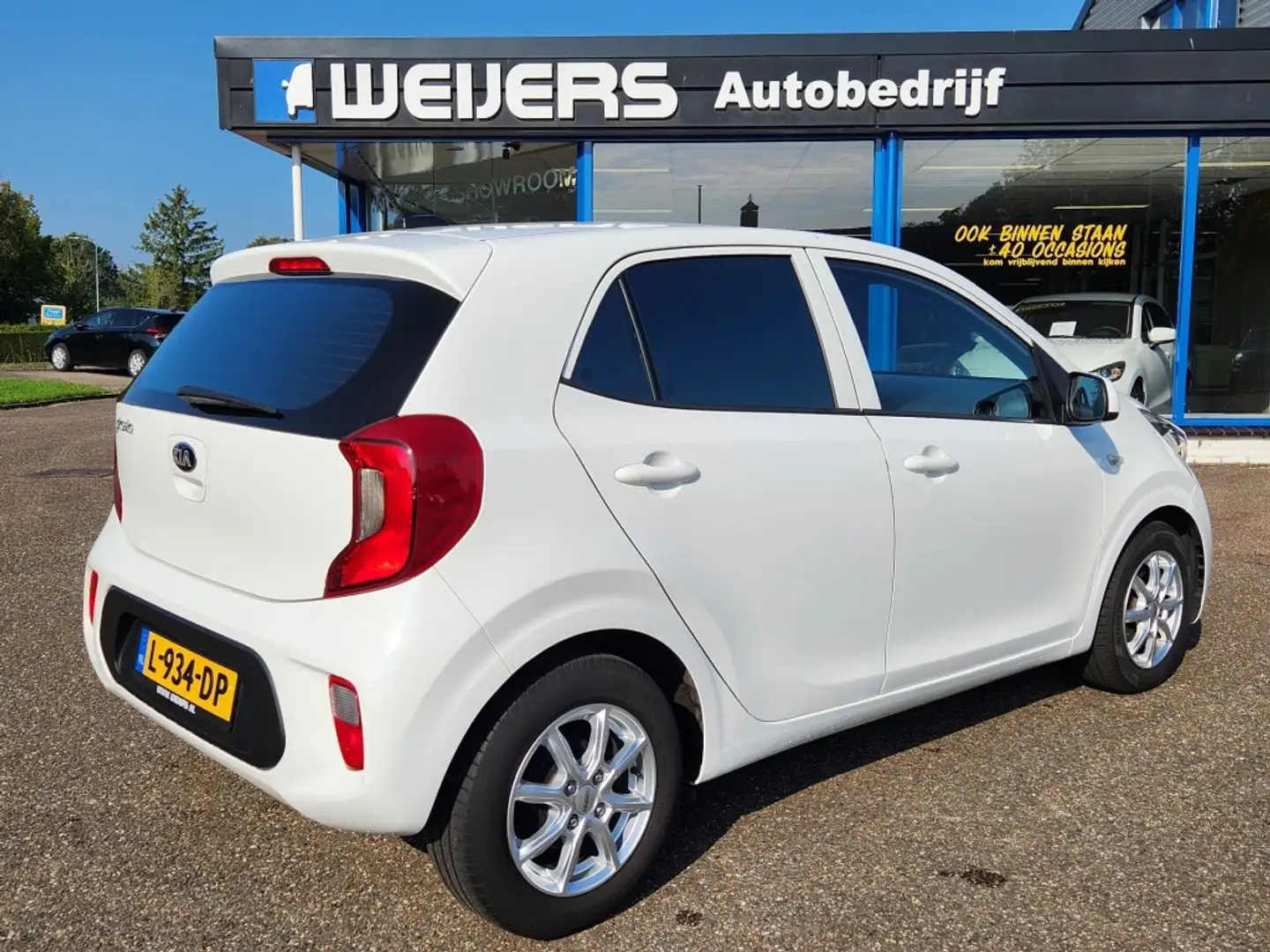 Kia Picanto 1.0 DPI Comfortline. 5P, Airco, Cruise, Lichtmetaa Wit - 2